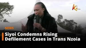 Siyoi Condemns Rising Defilement Cases in Trans Nzoia, Vows Tough Action