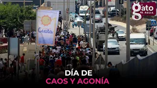 Ceuta is experiencing a catastrophic situation with the incessant trickle of illegal migrants
