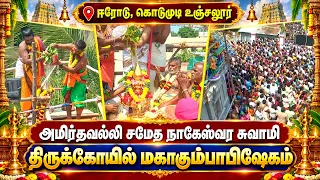 உஞ்சலுர் அமிர்தவல்லி சமேத நாகேஸ்வர சுவாமி திருக்கோயில் மகாகும்பாபிஷேகம் | Bhakthi News