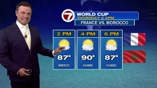 Full forecast with Meteorologist Chris Lambert, July 9, 5 a.m.