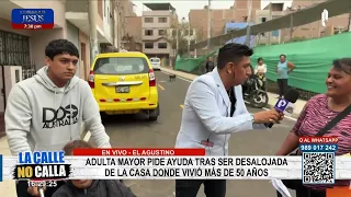 Elderly woman asks for help after being evicted from her home