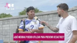 Put to the test on the streets of Managua! TN8's "Mañaneros" evaluates the public's prevention cu...