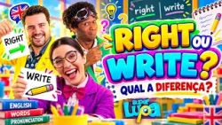 Why are "DIREITO" and "DIREITA" the same word in English?