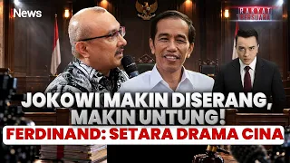 Ferdinand Blak-blakan: Jokowi Malah Diuntungkan dari Polemik Ijazah, Ini Seperti Drama Cina
