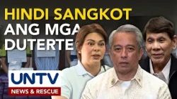 Mga Duterte, hindi sangkot sa Laos drug shipment ayon kay Sec. Jonvic Remulla