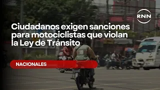 Citizens demand penalties for motorcyclists who violate traffic laws