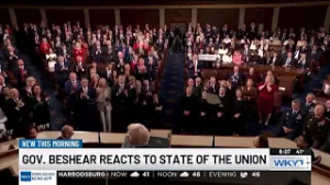 Gov. Beshear reacts to President Trump’s State of the Union address