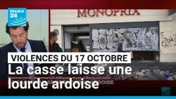Pillages : la casse laisse une lourde ardoise • FRANCE 24