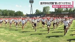 3,600 Sixth Graders Gather: Traditional "Young Power" Performance at Kanazawa Joint Athletic Meet...