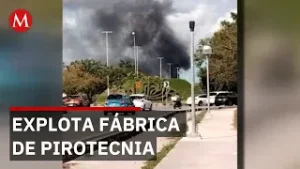 Fuerte explosión de pirotecnia provoca derrumbe y crisis nerviosa en Mérida