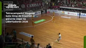 Tetracampeão! Magnus bate time de Erechim e garante vaga na Libertadores 2026