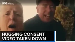 DRCC video on hugging consent taken down after criticism | RTÉ News