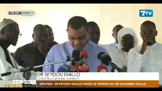SEN-PNA: Doctor Seydou Diallo hands over to Doctor Karamba Diallo