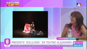 8AM - Carina Biasco presenta “Solilokia”