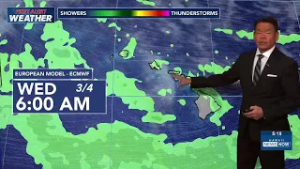 Cloudy skies linger as trade winds return