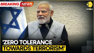 PM Modi: 'Born On The Same Day Israel War Recognised By India' | WION BREAKING