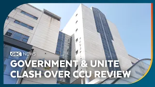 Disagreement between Government and Unite regarding Critical Care Unit (CCU) review