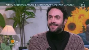 L'Ora Solare (TV2000) Alessio Vassallo: l'amore, il matrimonio inaspettato, l'amicizia
