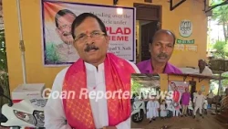 Goan Reporter:Union Minister for State, Shripad Naik handed over 4 three wheelers to Divyang persons