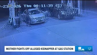 Video shows moment police say man tried to kidnap child