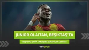 Junior Olaitan Beşiktaş'ta! | "Beşiktaş orta sahasına dinamizm getirir"