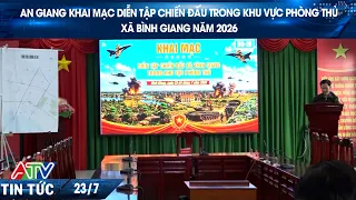 AN GIANG KICKS OFF 2026 DEFENSE ZONE COMBAT EXERCISE IN BINH GIANG COMMUNE