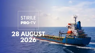 PRO TV News - August 28, 2026 | Sunken ship, crew rescued