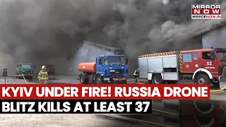 KYIV UNDER ATTACK! Russia's Drone Blitz Kills At least 37, Over 50 Homes Damaged After Massive Blast