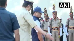 Assam CM Himanta Biswa Sarma attends the Police Commemoration Day programme at the Police Memorial.