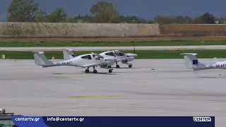 Η συνδρομή της Egnatia Aviation στην πυρκαγιά στο Κοκκινόχωμα Καβάλας