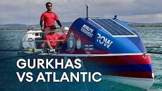 All-Gurkha team take on brutal 3,000 mile World's Toughest Row