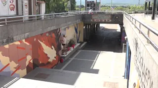 Mural "Izvor" ulepšao zidove prolaza ispod gradske terase
