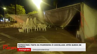 Patrocínio: City’s patron saint festival canceled after tents collapse