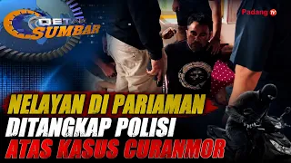 PARIAMAN FISHERMAN ARRESTED BY POLICE FOR MOTOR VEHICLE THEFT