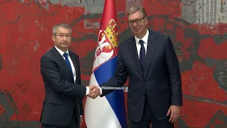 PREDSEDNIK VUČIĆ PRIMIO AKREDITIVNA PISMA novoimenovanih ambasadora u Srbiji