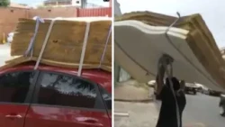 Citizens prepare for approaching storms in Asunción