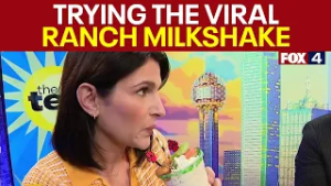 Trying the viral Ranch Milkshake