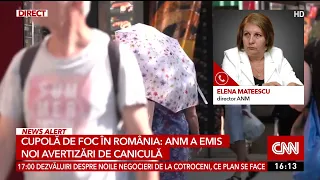 Heat Dome in Romania: ANM issues new heatwave warnings
