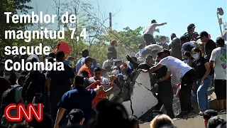 Earthquake hits Colombia: footage and accounts of how Colombians experienced the 7.4 magnitude tr...