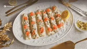 Espárragos rellenos, el entrante perfecto para Navidad | Cocinatis