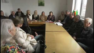 Radni sasatanak zamenice gradonačelnika Snežane Radojković sa saradnicima sa meštanima Žabara