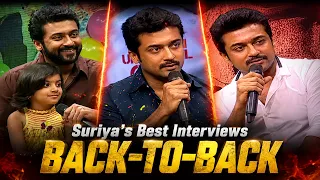 Suriya’s Best Interviews 🔥 | Back-to-Back Rare Moments | Throwback | Kalaignar TV