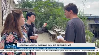 Grafite pro Ratko Mladiqit dhe sulm ndaj një organizatori të aktivitetit