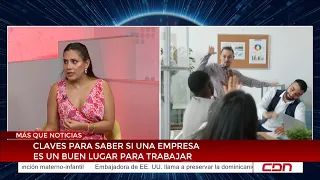 Más Que Noticias | Claves para saber si una empresa es un buen lugar para trabajar