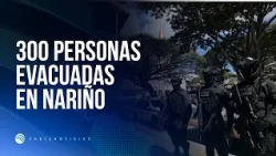 Humanitarian corridor allows hundreds of people to be evacuated amid fighting in Nariño