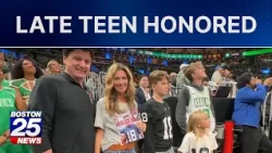 Celtics honor Marblehead teen whose organ donation saved 5 lives after unexpected death