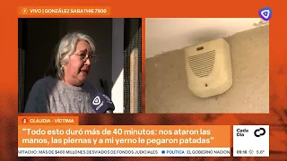 She was breastfeeding her baby when they broke into her Fisherton home: they tied them up and rob...