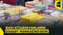 XII Bakı Beynəlxalq Kitab Sərgisinə böyük maraq var