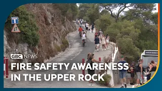 New signs and extended firebreaks in the Upper Rock to tackle risk of fire