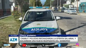 Policías rechazaron la oferta salarial y aguardan una nueva respuesta del Gobierno